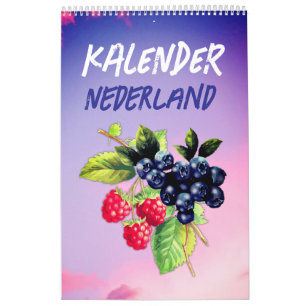 Calendario Kalender Nederland Países Bajos 2026 Holandés