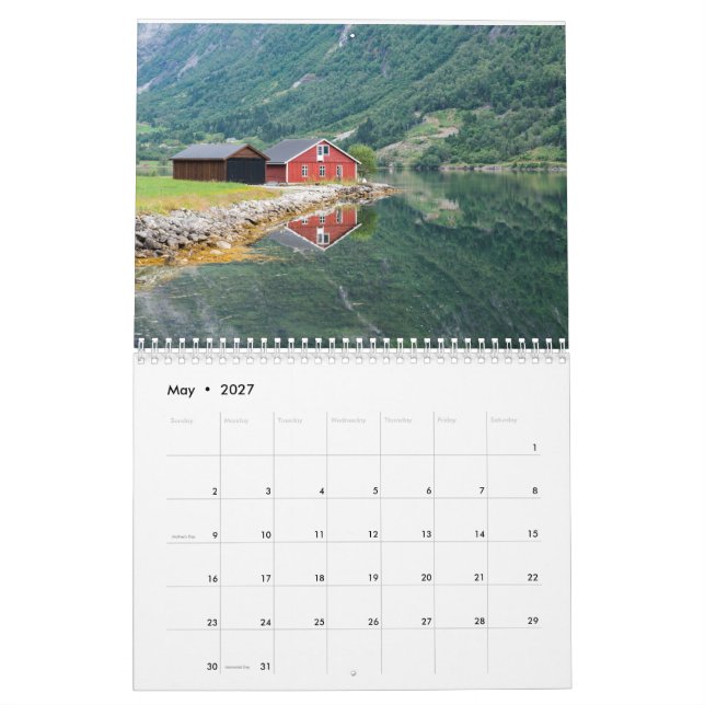Calendario Kalender Noorwegen (May 2027)