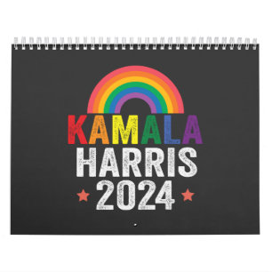 Calendario Kamala Harris 2024 Presidente electoral de Lgbtq
