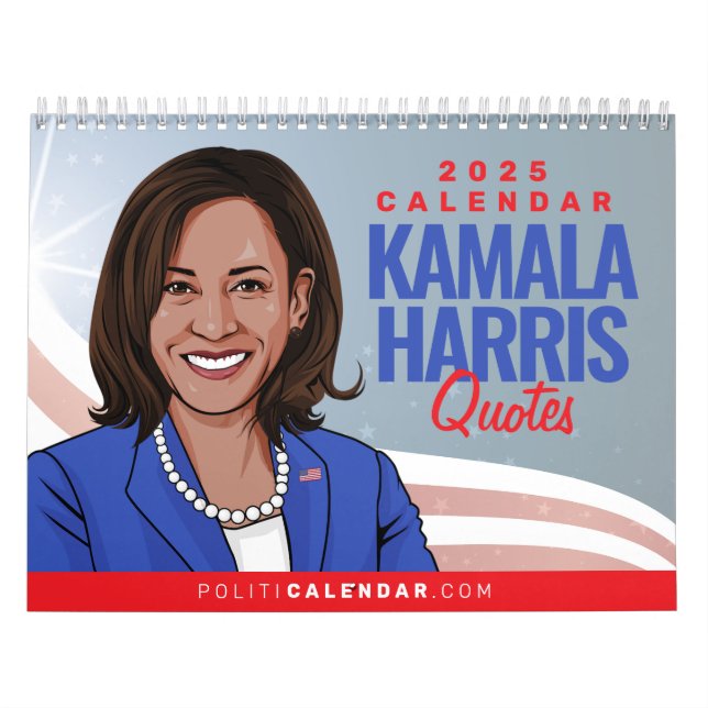 CALENDARIO KAMALA HARRIS CITA 2025 (Tapa)