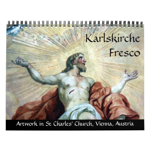 calendario karlskirche fresco 2026 (Tapa)