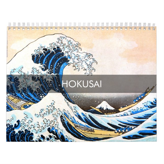 Calendario Katsushika Hokusai Masterpiece (Tapa)