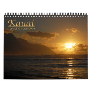 Calendario Kauai 2012