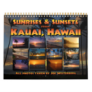 Calendario Kauai, Hawaii 2013