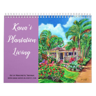 Calendario Kauai Plantation Living Cottages