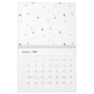 Calendario Kawaii Bat Monthly Calendar - "Daisuki" (I Love Yo