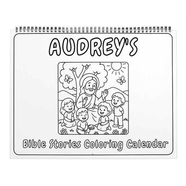 Calendario Kids Bible Stories Coloring Calendar (Tapa)
