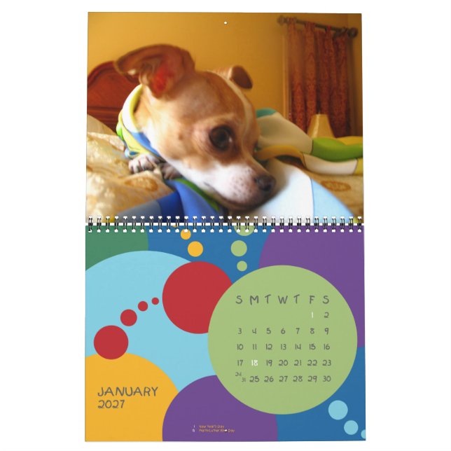 calendario kiko (Jan 2027)