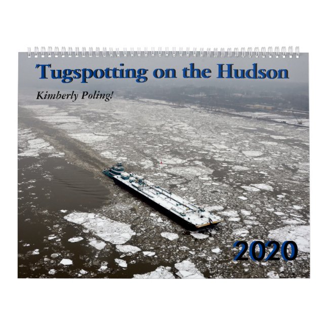 Calendario Kimberly Poling Tugspotting en el Hudson 2020 (Tapa)