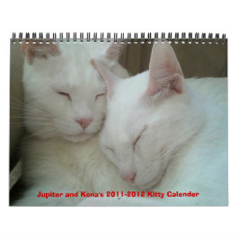 Calendario Kitty Calender 2011-2012 de Júpiter y Kona