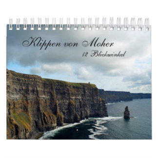 Calendario Klippen von Moher 12 Blickwinkel Kalender