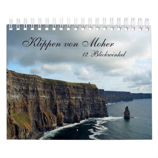 Calendario Klippen von Moher   12 Blickwinkel Kalender (Tapa)