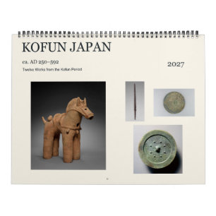 Calendario Kofun Japón ca. d.C. 250–592 Doce Obras de Arte 20