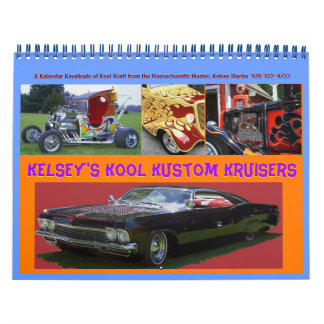 Calendario Kool Kustom Kruisers 2012 de Kelsey
