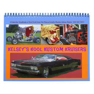 Calendario Kool Kustom Kruisers de Kelsey, febrero de 2012