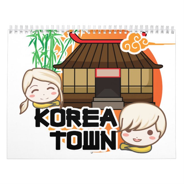 CALENDARIO KOREATOWN (Tapa)