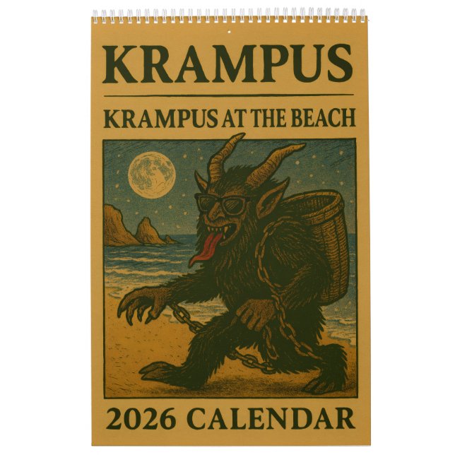 Calendario Krampus 2026: A Year of Mischief and Mayhem (Tapa)