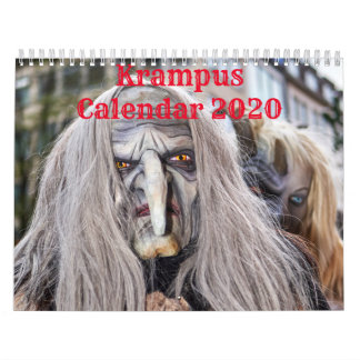 Calendario Krampus Calendar 2020 Munich