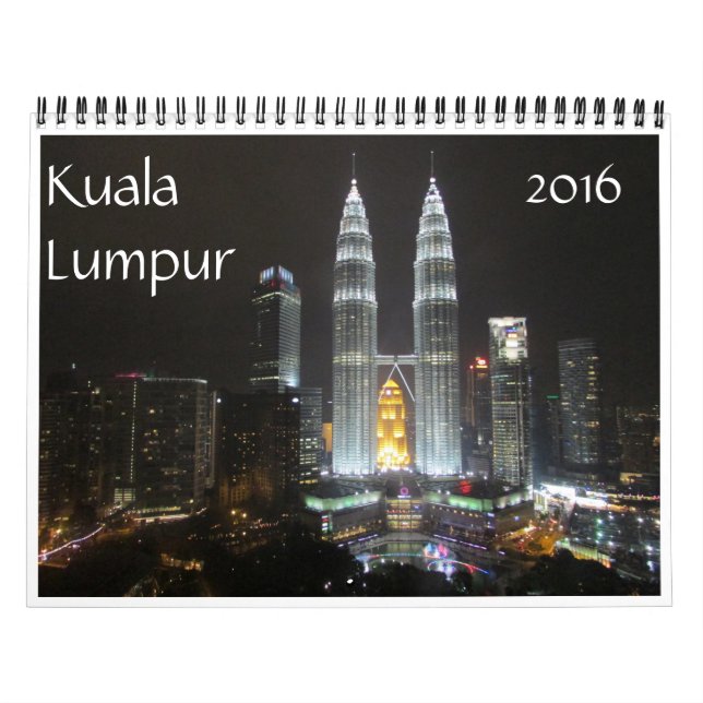 Calendario Kuala Lumpur 2016 (Tapa)