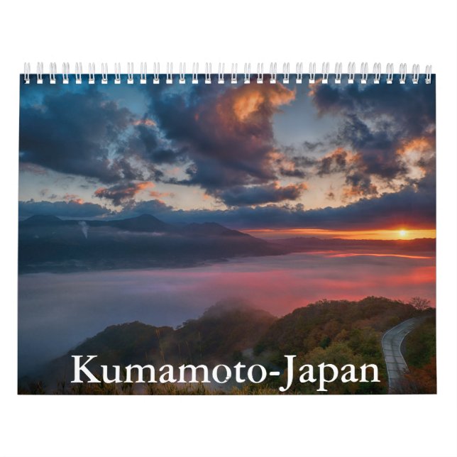 Calendario Kumamoto-Japón (Tapa)