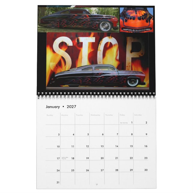 Calendario Kustoms de Kelsey 2014 (Jan 2027)