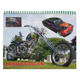 Calendario Kustoms de Kelsey 2014