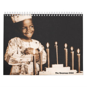 Calendario kwazaa 014, el niño de Kwanzaa