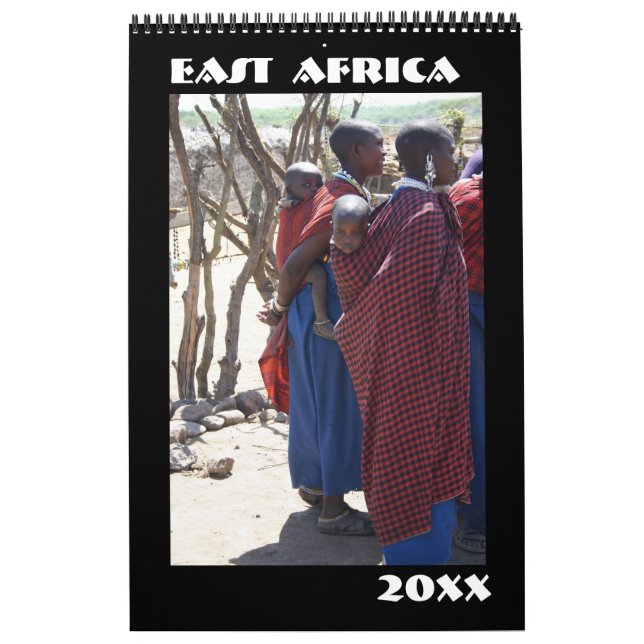 Calendario La África del Este (Tapa)
