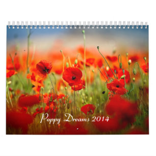 Calendario La amapola soña 2014