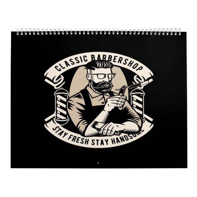 Calendario la barbería clásica la estancia fresca la estancia (Tapa)