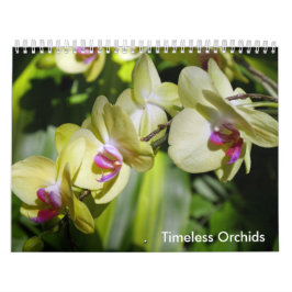 Calendario La belleza de las orquídeas