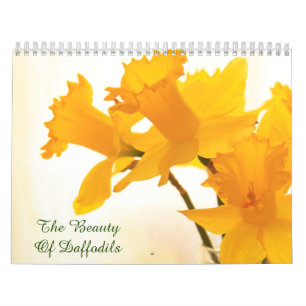 Calendario La Belleza De Los Daffodils