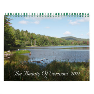 Calendario La Belleza De Vermont 2021