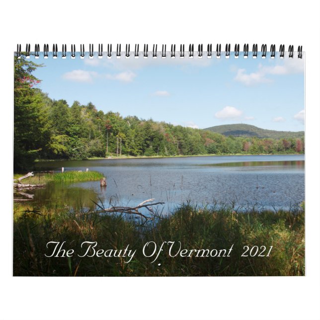 Calendario La Belleza De Vermont 2021 (Tapa)