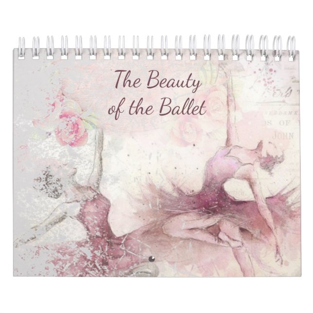 Calendario La belleza del ballet (Tapa)