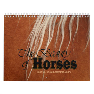 Calendario La belleza del tirón de los caballos 2011