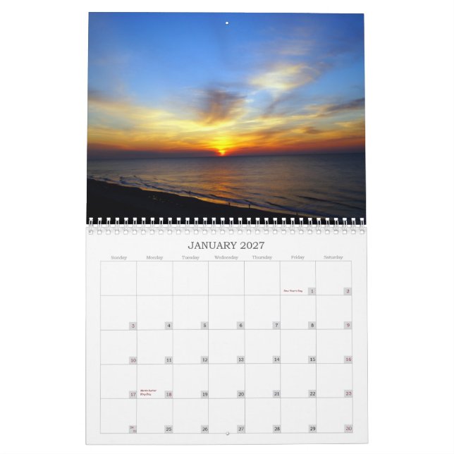 Calendario La belleza II de la naturaleza (Jan 2027)