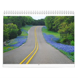 Calendario La belleza natural 2011 de Tejas