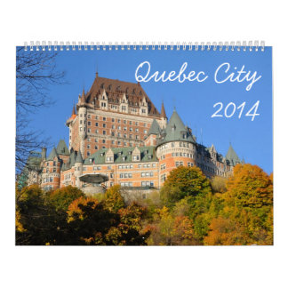 Calendario La ciudad de Quebec 2014 (2p)