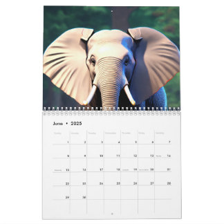 Calendario "La colisión de la naturaleza: Un año en imágenes"