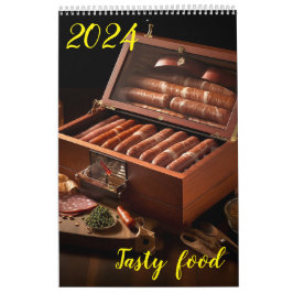 Calendario La comida deliciosa. 2024