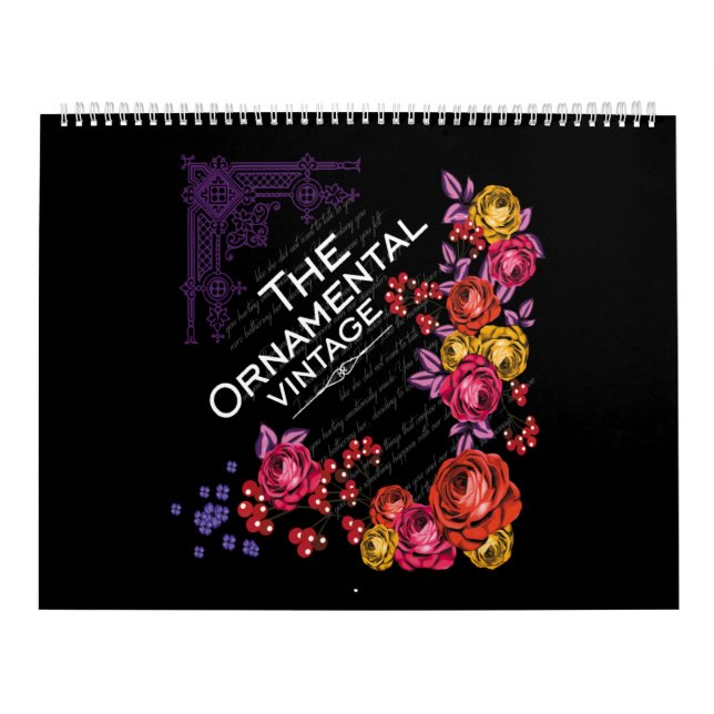 Calendario la cosecha ornamental (Tapa)