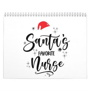 Calendario La enfermera favorita de Santa Navidad
