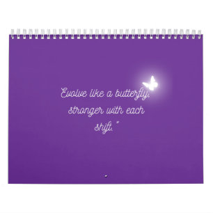 Calendario La evolución de la mariposa