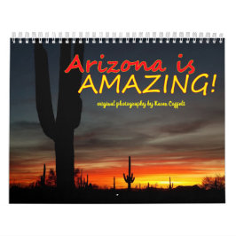Calendario La fotografía escénica/Arizona del desierto es
