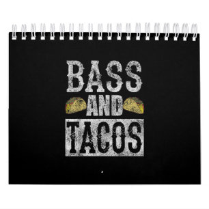 Calendario La Graciosa Guitarra De Bass Y Tacos