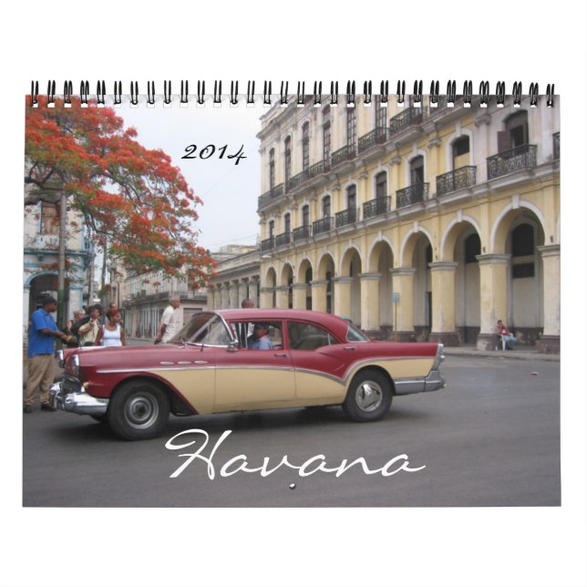 Calendario La Habana 2014 (Tapa)