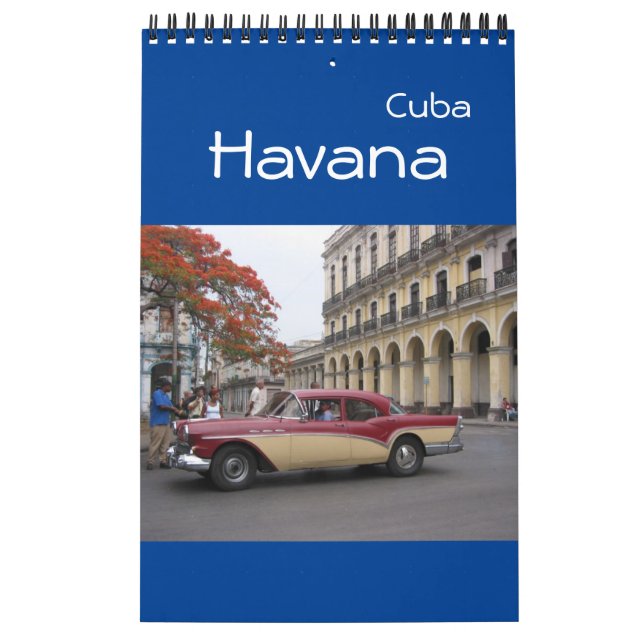 Calendario la habana cuba (Tapa)