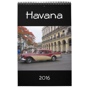 Calendario La Habana Cuba 2016