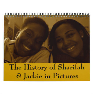 Calendario La historia de Sharifah y de Jackie en imágenes